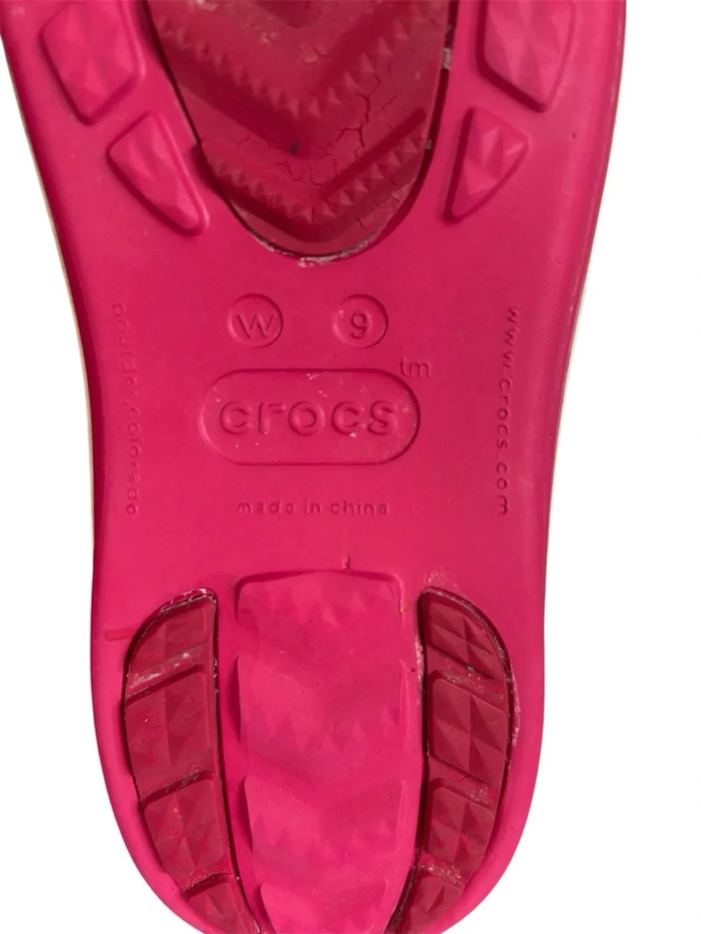 CROCS Jaunt Shorty Rain Boots Berry Women’s Size 9 Garden Sporty Cottagecore
